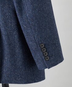 GOTAIRIKU 【MARLANE/マルラーネ】ウールシルク ホームスパン スーツ（ネイビー）