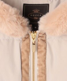 TOCCA 【八木アリサさん着用】【消臭】HEART SHOT ショートダウンコート