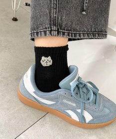 WEGO モコモコアニマルアンクルパイルソックス