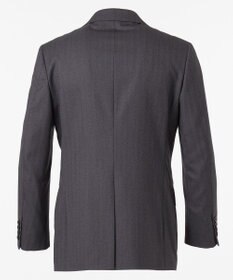 J.PRESS MEN 【ESSENTIAL CLOTHING】ヘリンボーンストライプ スーツ/総裏