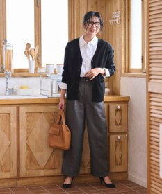 WEGO 【WEB限定/2025年秋冬新作//洗濯OK/毛玉レス/MLXLサイズ展開/オフィス/カジュアル】ベーシックニットカーディガン