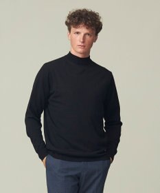 J.PRESS MEN 【WEB限定 / ジャケットインに最適】モックネック ニット