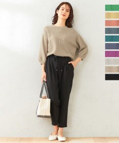 ANY 【接触冷感・UVケア】イージーケア美脚 パンツ