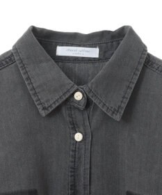 Green Parks ショート丈デニムシャツ