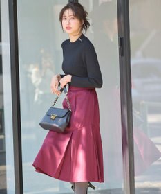 ANY SIS 【洗える】タックマーメイド スカート