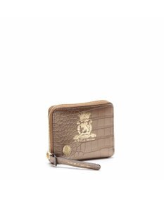 A.D.M.J. 【牛革】クロコ型押しスモールウォレット