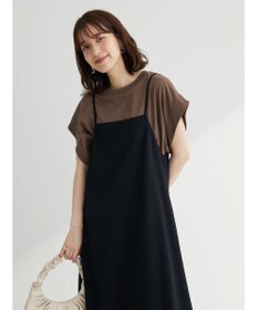 Green Parks BEST PRICE 前後２ｗａｙカットリブキャミワンピース