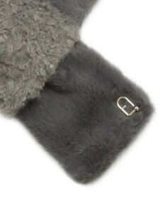 MOONBAT FURULA バイカラー フェイクファーマフラー