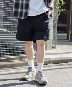 WEGO 【ウエストゴム/紐/速乾/洗濯可/SMLサイズ展開】ナイロンイージーショーツ