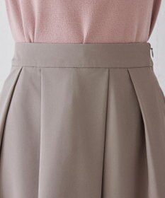 Tiaclasse 【洗える】大人上品なフレアタックスカート