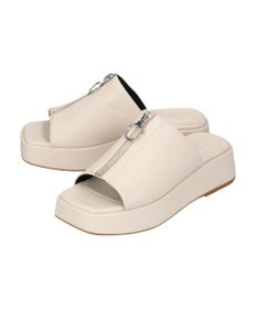 earth music&ecology ＯＲｉｅｎｔａｌＴＲａｆｆｉｃ　フロントジップサンダル