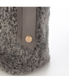 UNBILLION カシュカシュ cachecache / 下がりグログランボアトートバッグ