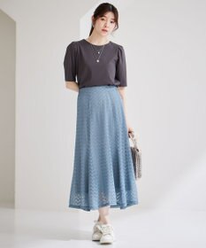 ANY SIS 【洗える】レースマーメイド スカート