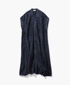 ATON ROYAL FUR CASHMERE | Vネックドレス