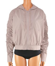 San-ai Resort（三愛水着楽園） WEB限定商品ショートラッシュパーカー付きリブタンキニ水着+レギンス付き5点セット【Beach Queen（ビーチクイーン）】