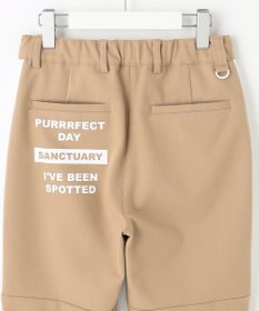 PW CIRCULUS 【WOMEN】【洗える/帯電防止/ストレッチ】ロゴ サイドライン パンツ