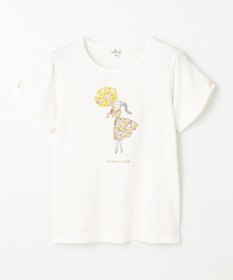 組曲 KIDS 【150-160㎝】ひまわりブーケ Tシャツ