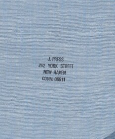 J.PRESS MEN アメリカンコットン ダンガリーシャツ