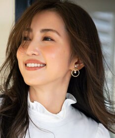 組曲 サークルパールイヤリング