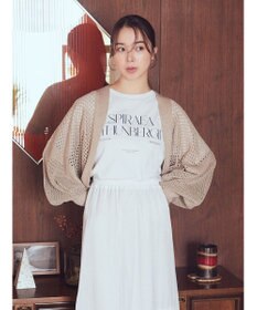 earth music&ecology メッシュボレロ