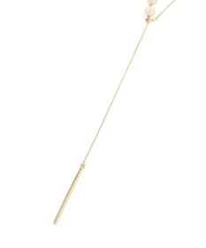 YECCA VECCA 2wayコットンパールスライドラリエット