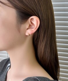 Phoebe 〈痛くないシリーズ/金属アレルギー対応〉スリークフープライトフィットイヤリング/サージカルステンレス