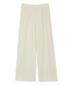 Green Parks フェザーレースジャガードパンツ