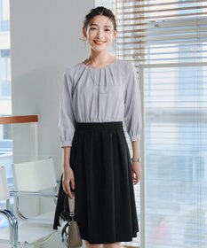 Tiaclasse L 【ダブルクロス】シフォンドッキングワンピース