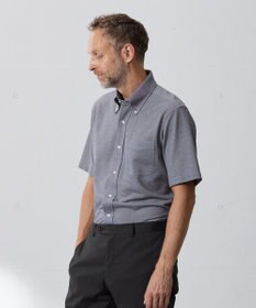 J.PRESS MEN 【J.PRESS PLUS】カノコインレイパッチポケット シャツ/B.D.