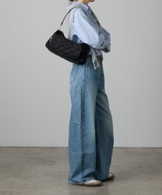 russet 【2025AW新作】キルティング横長2WAYショルダーバッグ(SF-258)