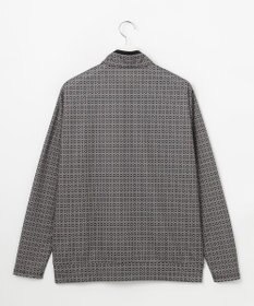 23区GOLF 【MEN】サンベールメッシュ モノグラムハーフジップ