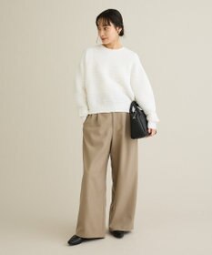 CRAFT STANDARD BOUTIQUE ウエスト折り返しスラックス
