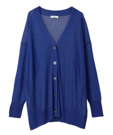 earth music&ecology 接触冷感シアーＢＩＧカーディガン