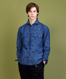 JOSEPH ABBOUD MOUNTAIN 【テーム ヤルヴィコラボ】バードプリント シャツ