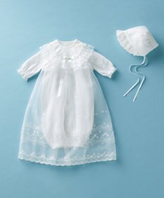 MIKI HOUSE HOT BISCUITS 【ミキハウス】【50-60cm】セレモニードレスセット【秋冬向け】【箱入】