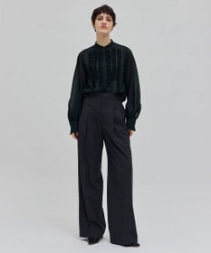 BEIGE， 【洗える・WEB限定】MOYE / フリルブラウス