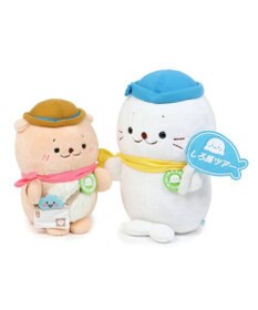 Mother garden しろたん お座り 添乗員 ぬいぐるみ 28cm