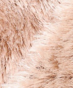 自由区 【カトリエムブーケ】Flower fur シャギーベスト