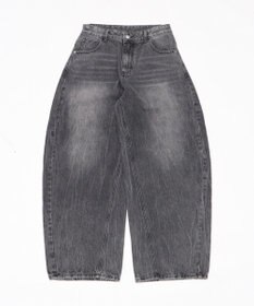 WEGO ラインストーンbackロゴデニム