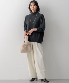 23区 S ナチュラルストレッチサキソニー バレル パンツ