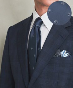 GOTAIRIKU GOTAIRIKU別注【日本製】シルク ネクタイ_ペイズリー小紋柄