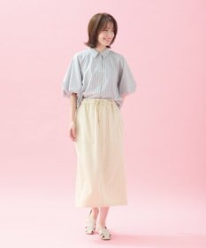 ANY L カットジョーゼットベイカースカート