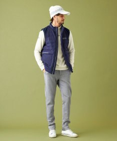 23区GOLF 【MEN】ストレッチ裏フリース モックネック