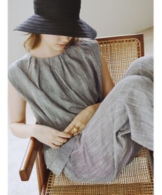 Te chichi リネンミックスクレープブラウス(セットアップ可)《2026 SUMMER LOOK item》