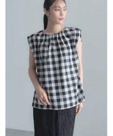 Te chichi リネンミックスクレープブラウス(セットアップ可)《2026 SUMMER LOOK item》
