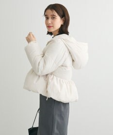 Green Parks ・ｓｗｉｎｇ　ｂｙ　ファイバーダウンペプラムコート