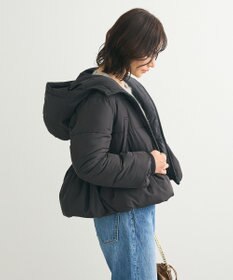 Green Parks ・ｓｗｉｎｇ　ｂｙ　ファイバーダウンペプラムコート