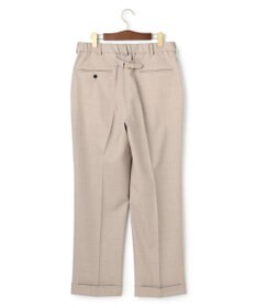 J.PRESS MEN 【J.PRESS ORIGINALS】Hight Twist Hopsack Spindle New Piped Stem Slacks / Japan Made