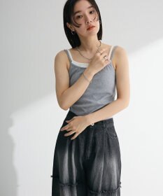 Green Parks ・Ｐｅｔｉｔ　Ｆｌｅｕｒ　レイヤードキャミ（カップ付