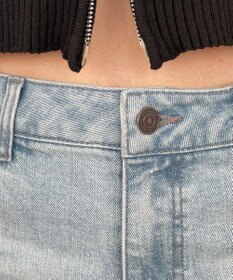 WEGO ローライズフレアデニムパンツ